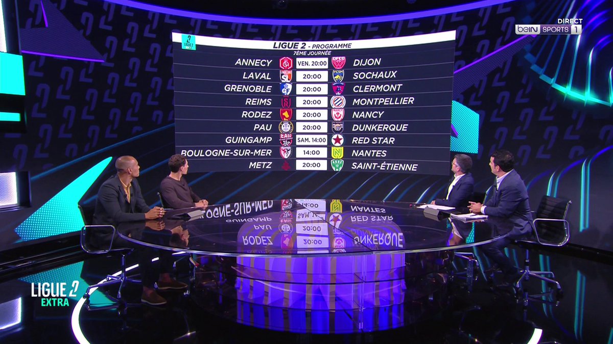 [📺LIVE] ⚽️ #Ligue2Extra 👀 On fait le point sur le programme de la prochaine journée de Ligue 2 ! Avec un choc Metz - Saint-Étienne à suivre samedi à 20H !