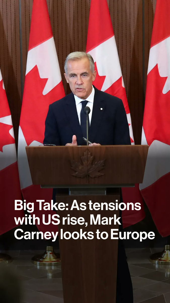 In the midst of a trade war with the US, Canadian Prime Minister Mark Carney is on a charm offensive. On today’s Big Take podcast, Bloomberg’s Derek DeCloet and host David Gura break down how Canada is reassessing its trade and security relationships and cozying up to Europe
