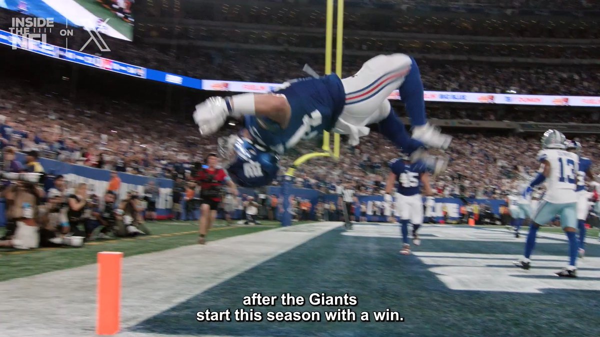 The New York Football New York Giants are back 🗽 @InsideTheNFL