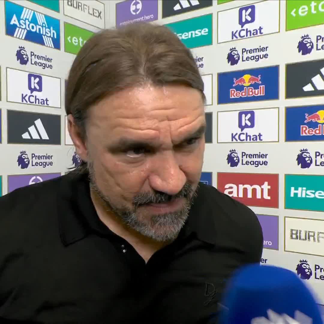 "The way he plays for us is outstanding" Daniel Farke full of praise for Dominic Calvert-Lewin 👏