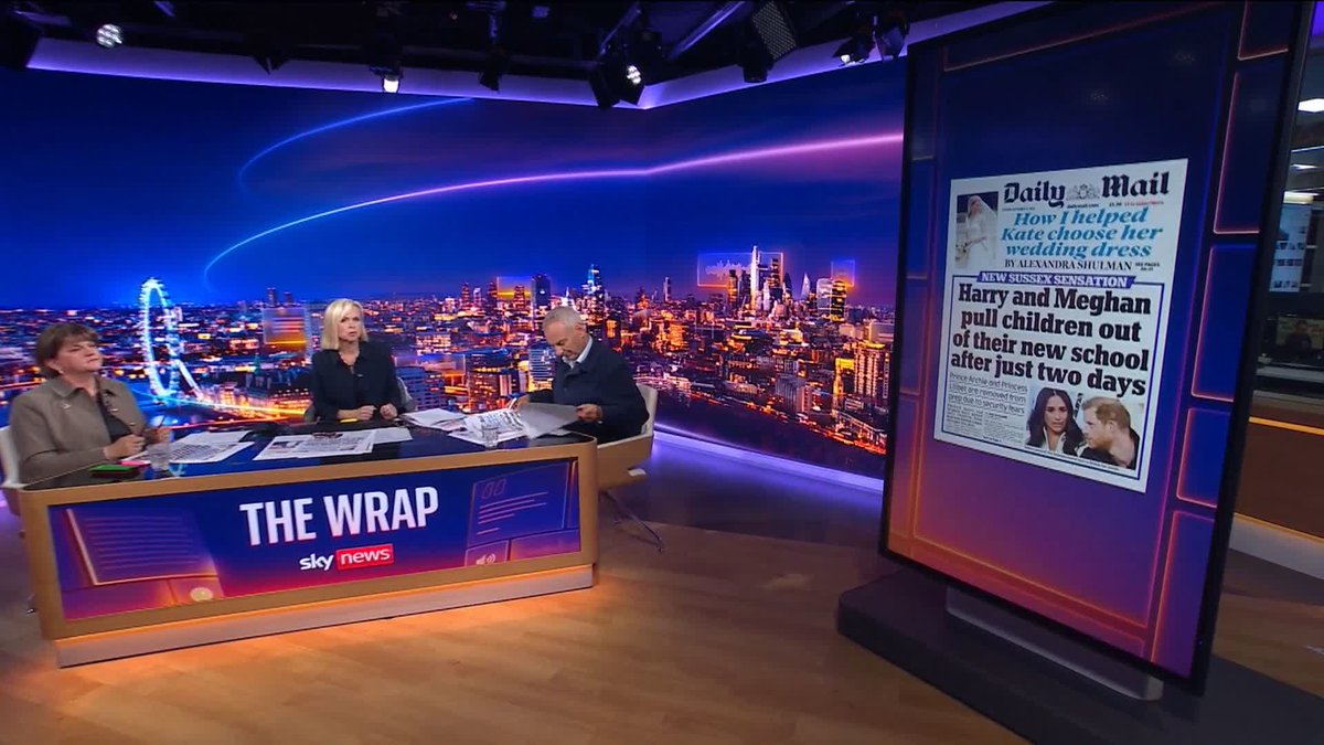 What's on Tuesday's front pages? 📰 @AnnaBotting is joined by former first minister of Northern Ireland Arlene Foster DBE PC #ProudofNI. and Daily Mirror columnist Kevin Maguire for a first look at tomorrow's top stories. #PressPreview: 📺 Sky 501, Virgin 602 & YouTube