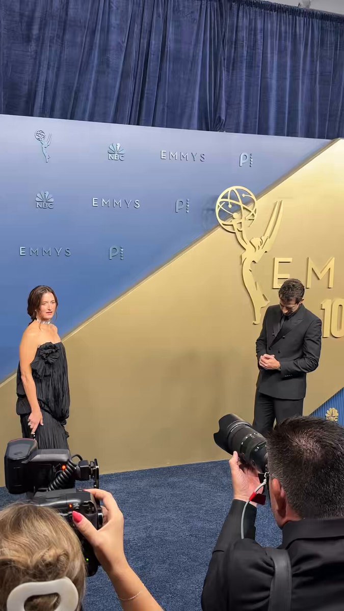 Grace Gummer and Mark Ronson have arrived at the 2026 Emmys.