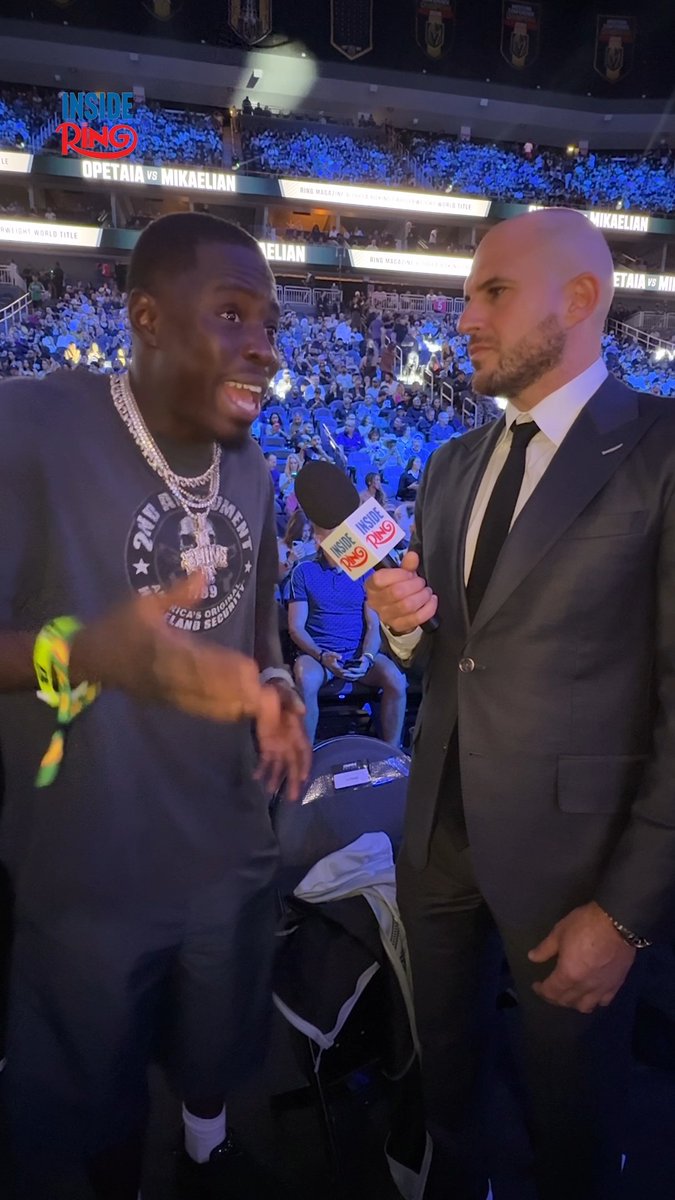 Is Richardson Hitchins vs. Keyshawn Davis one of the best fights in boxing? 👀 Mike Coppinger caught up with Richardson Hitchins to find out why it needs to happen 🥊