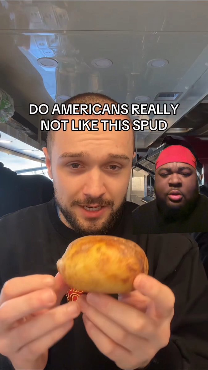 What do they be doing over there😭 #kingj2x #food #bakedpotato #jacketpotato #funny #uk