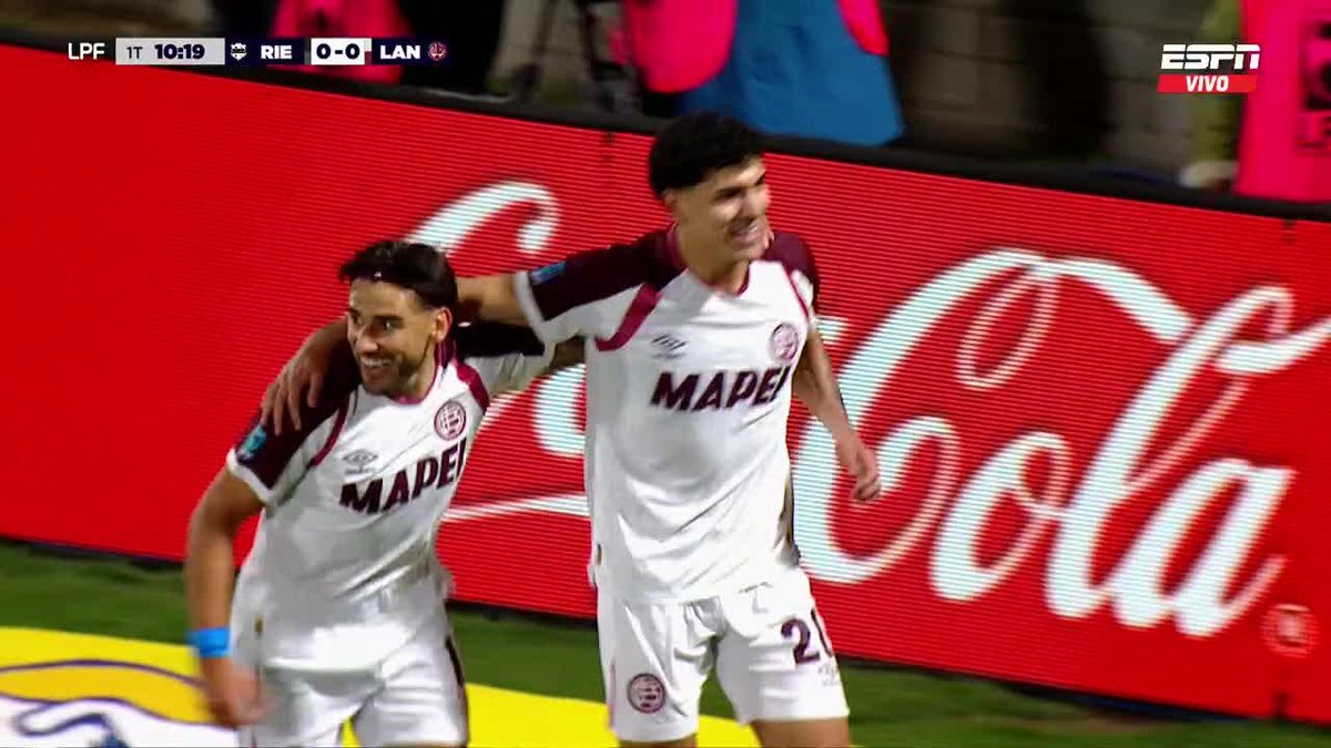 💥 EL GOL DE ALLAN WLK. 🇦🇷 LANÚS LE GANA 1-0 A DEPORTIVO RIESTRA.