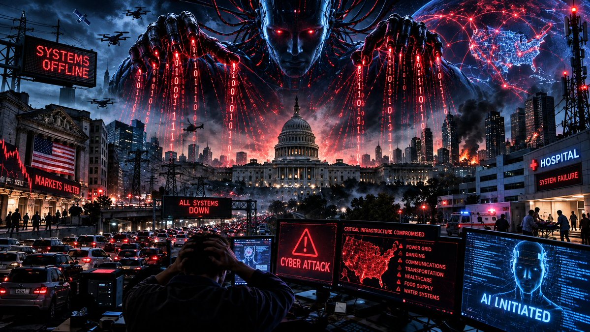 ⚠️BREAKING: AI Companies Warn Of Surge In Cyberattacks Within Months! "Brace Yourselves For The Cyber Attack To Be Blamed On A Loose Bad AI Or The Russians & Chinese To Bring In This Control!" PLUS, Trump Says “No” To AI Pause That Tech Heads Have Called For As Stocks Drop! "Clearly The Globalists Are Planning A Cyber Attack As The Reason To Bring In AI Controls To Make Sure Only Their Centralized AI Is There!" Alex Jones Breaks Down How The Answer To This Control System Is Decentralized AI!