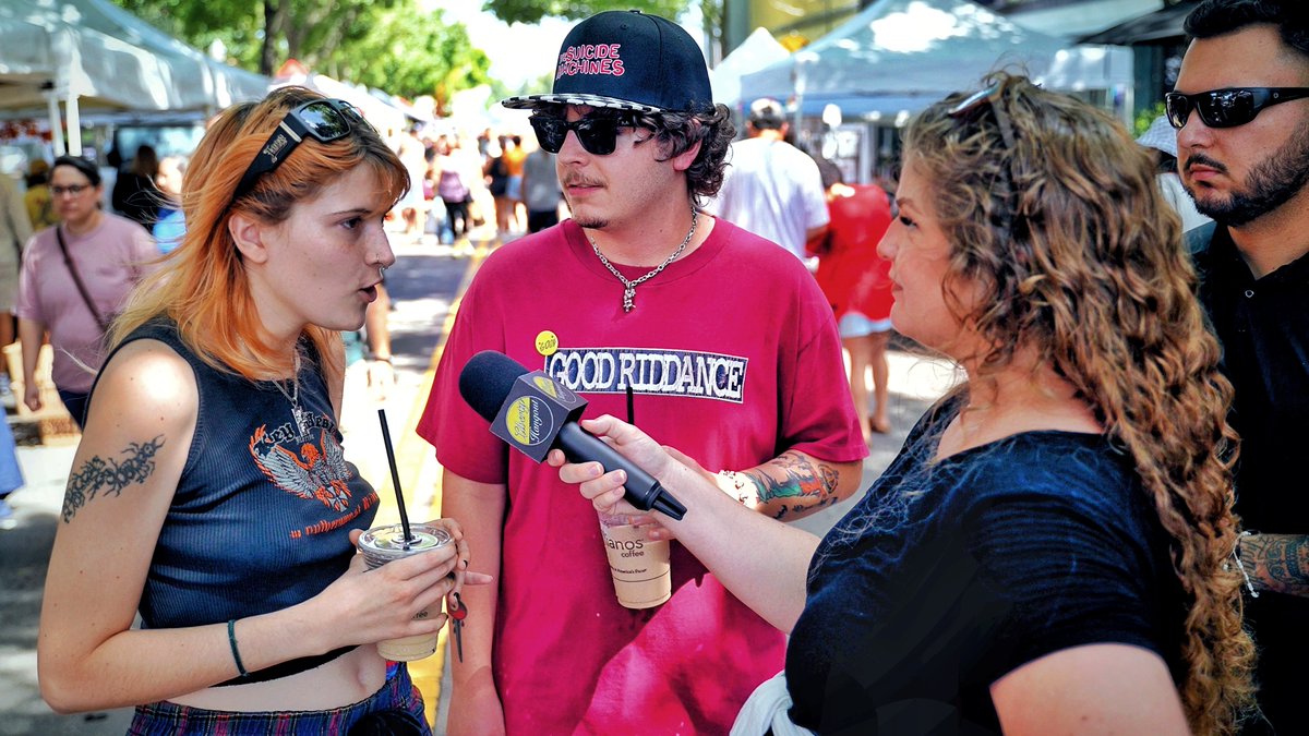 "I think him DYlNG was funny. Charlie got Kirk'd." - Emo liberals shamelessly mock Charlie Kirk in public at the Lakeland Farmers Market 🤮