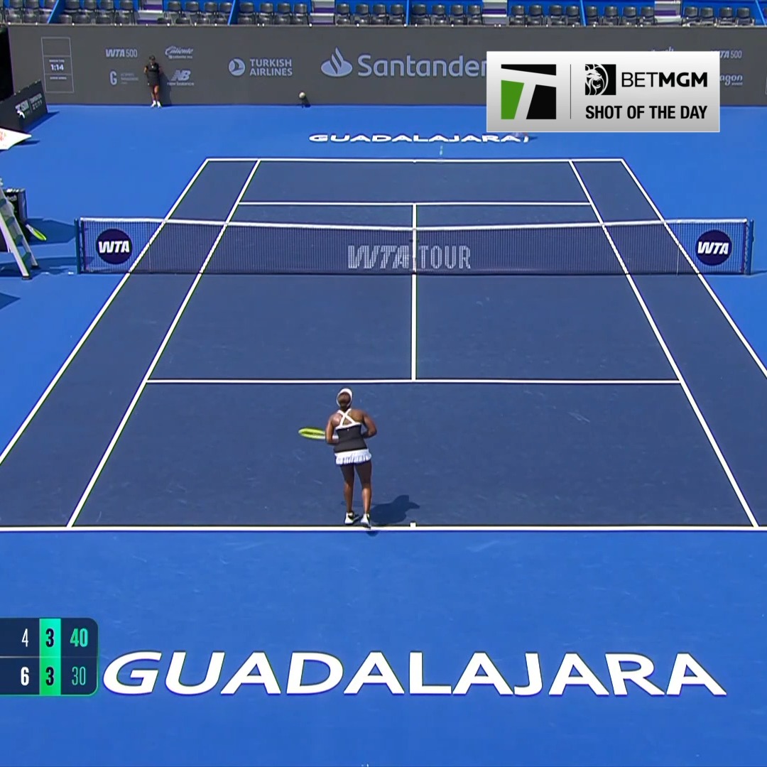 How to dictate a point feat. Sloane Stephens 🔥 #GDLOpen | BetMGM 🦁