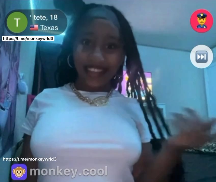 #ebonypyt getting lit on monkey 🥵