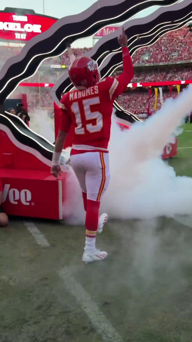 15 is back. The return of Patrick Mahomes 🔥