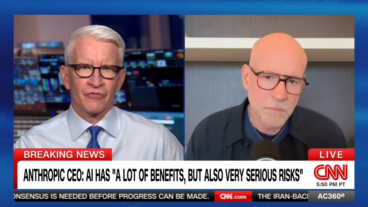 Scott Galloway says he sticks with his original premise on the concerns around the lack of AI regulation following Anderson's interview with Anthropic CEO Dario Amodei, and says "regulation is not contrary to innovation" but that we need rules to keep the public's trust in these new technologies.