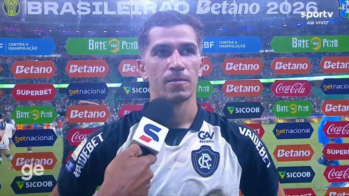 Autor do gol do Remo, Vitor Bueno lamentou a derrota e também a situação da equipe no Brasileirão. #Futebol #Brasileirão #Remo