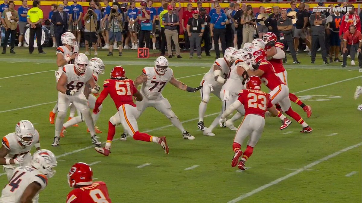 Rookie R Mason Thomas with the spin move right into a sack 💪 DENvsKC on ESPN Stream on NFL+