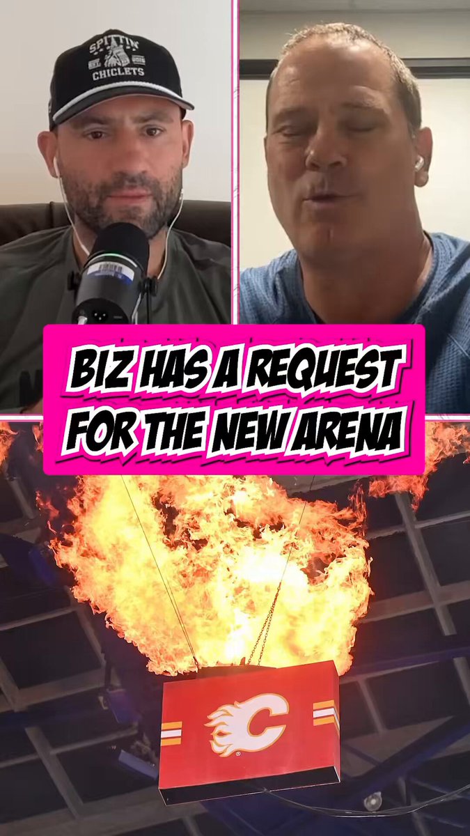 Biz shares his one request for the Calgary Flames new arena.