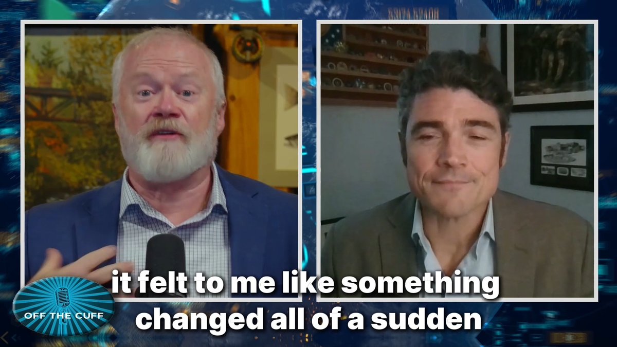 The Trump administration started off with such promise, but "something" changed, and suddenly it felt like going to war with Iran was inevitable. What do you think changed? Full interview: