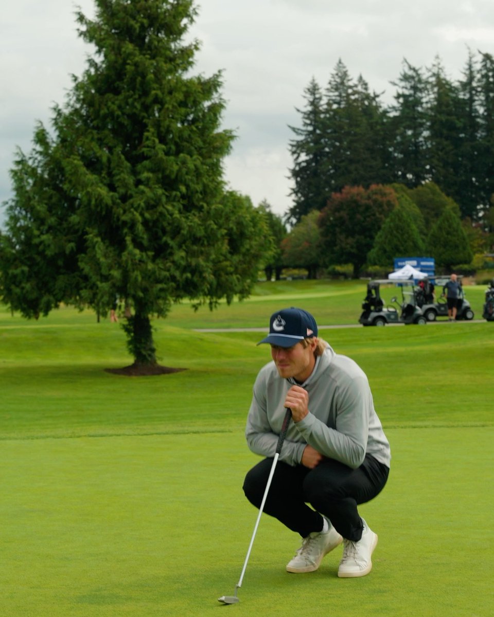 Tee to green with Brock. ⛳