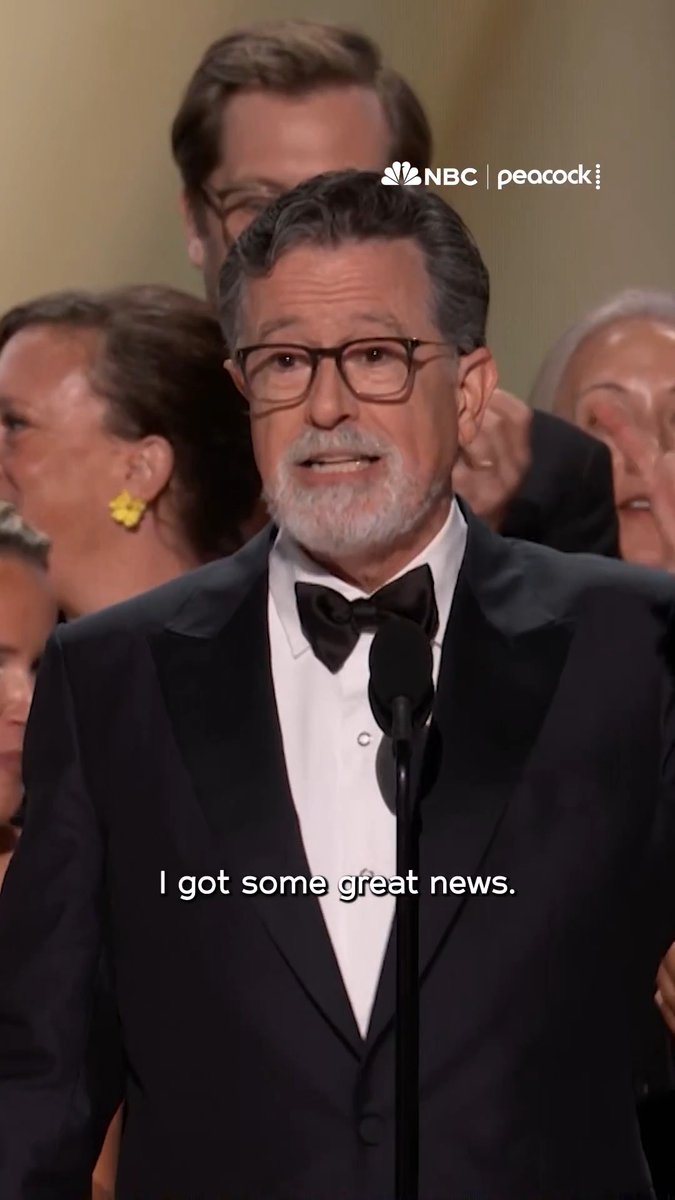 The Emmy for Outstanding Variety Series goes to The Late Show with Stephen Colbert! #Emmys LIVE on NBC and streaming on Peacock.