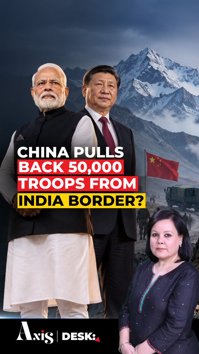 India’s Defence Ministry says China has withdrawn 10 combined-arms brigades from the LAC and nearby training areas — roughly 40,000–50,000 PLA troops. But with the Indian military still on alert, is Beijing genuinely de-escalating after Galwan or simply making a tactical retreat? Watch: #IndiaChina #LAC #PLA #Galwan #DefenceNews #XiJinping #IndianArmy Ananya Dasgupta