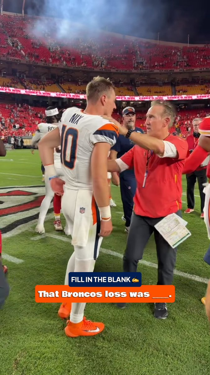 SOUND OFF 🗣️ That Broncos loss was _______. 🤔