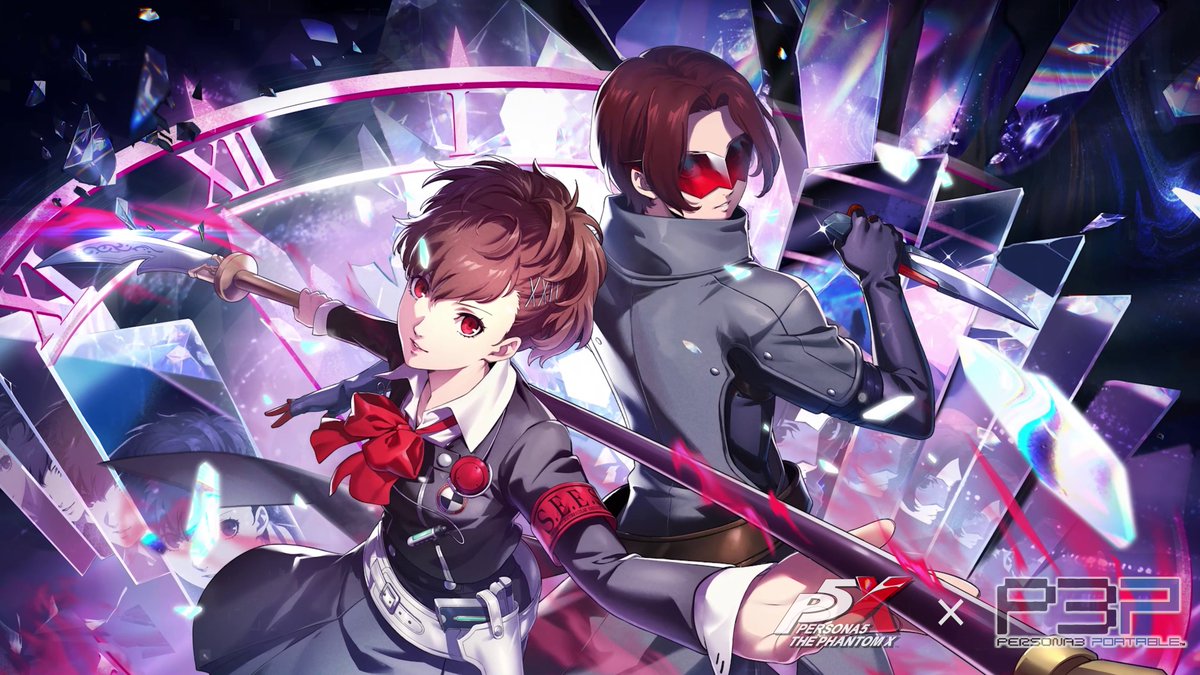 Kotone Shiomi is coming to Persona5: The Phantom X! 🩷 Reunite with the female protagonist during the special Persona 3 Portable collaboration event, starting September 24th, 2026. More details will be revealed during the official broadcast “Persona X-stream” on September 21st, so make sure to tune in! #P5XEN #P5XxP3P