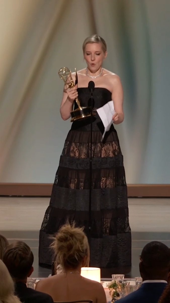 Katie Dippold wins the #Emmy for Outstanding Writing for a Comedy Series for “Widow's Bay” ✨