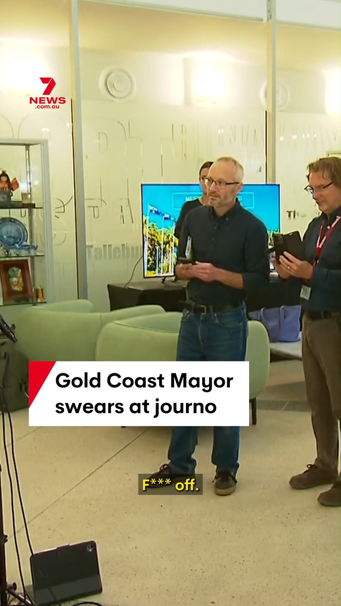 Gold Coast Mayor Tom Tate has had a Mar-a-Lago meltdown, telling an ABC journalist to "f off", before storming out of a press conference. He was grilled over his dinner with Donald Trump, which the Trump Organisation now says is a "complete fabrication".