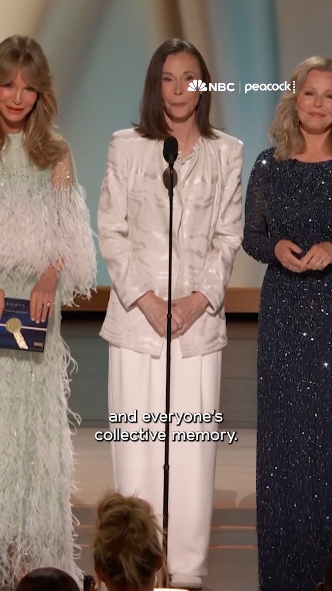 Celebrating 50 years of Charlie's Angels 🪽 #Emmys LIVE on NBC and streaming on Peacock.