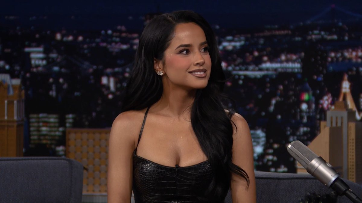 “You can’t control the cards you were dealt, but you can control how you play them. I feel like I’ve played a hell of a hand!” -Becky G on calling her album BARAJA BENDITA, which translates to Blessed Deck of Cards! #FallonTonight