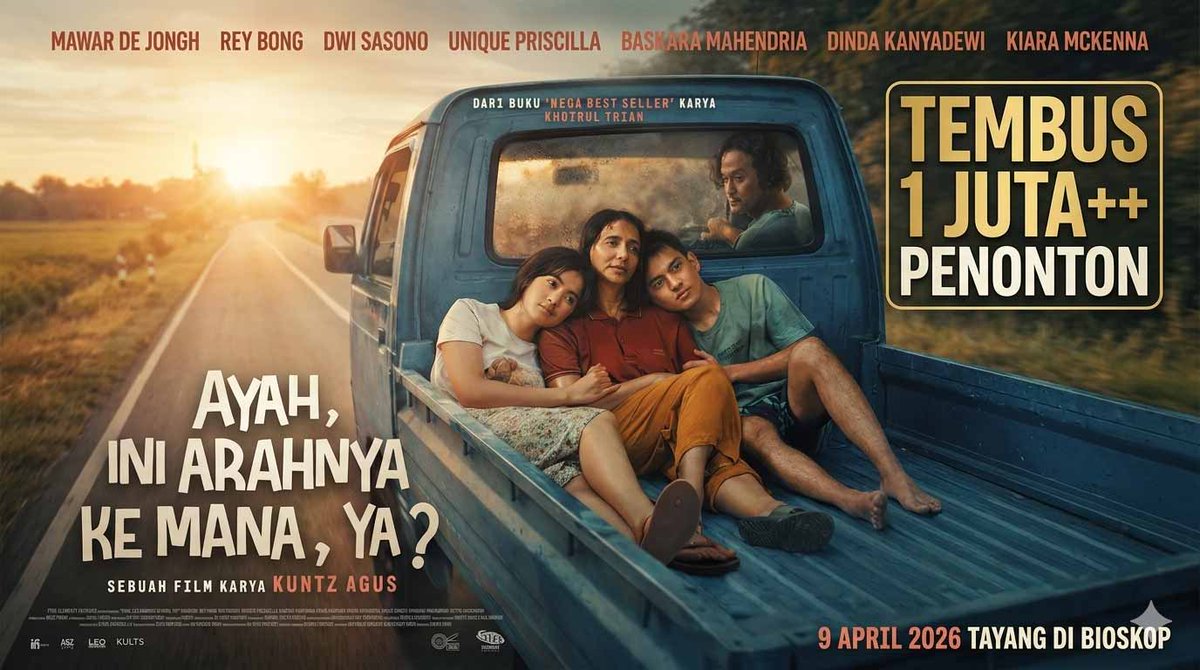 🎬 Ayah, Ini Arahnya Ke Mana, Ya? (2026) ⭐ Genre: Drama • Keluarga • Komedi • Perjalanan 🎥 Tahun Rilis: 2026