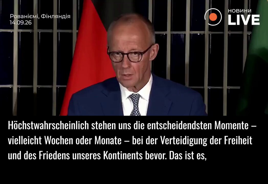 Der Ukraine-Krieg nähert sich laut Merz seinem Finale: Deswegen sollte Merz jetzt sofort zurücktreten, damit er nach der deutschen Wirtschaft nicht auch noch den Weltfrieden zerstört!