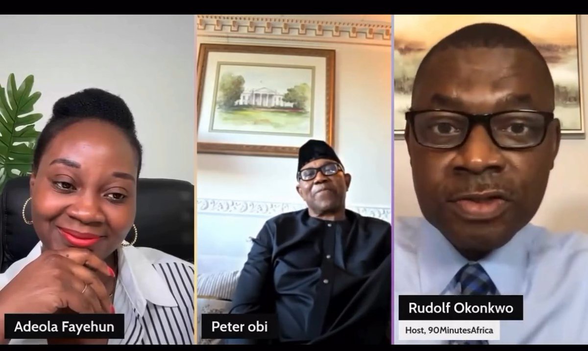 NDC presidential candidate, Mr. Peter Obi, was asked if he has FBI files and whether he would allow them to be made public if they exist. “If you should seek public office, you must submit yourself to public scrutiny.” — Mr. Peter Obi