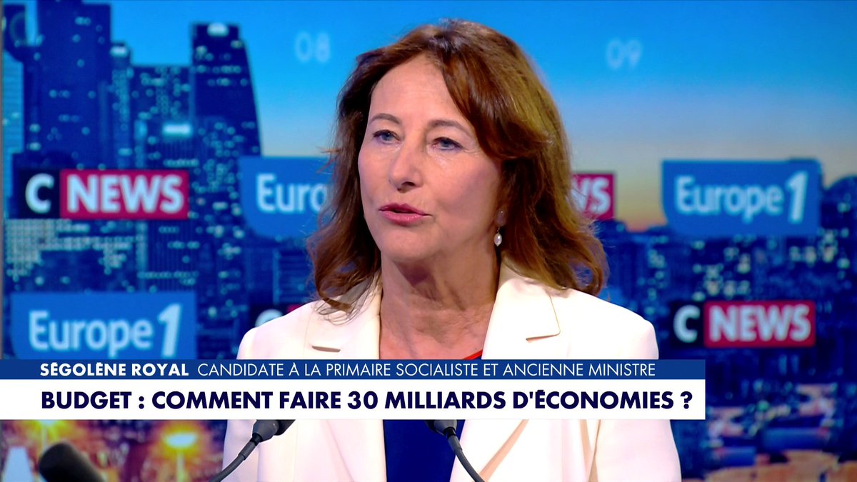 Ségolène Royal, candidate à la primaire socialiste et ancienne ministre : «C'est une provocation à l'égard des retraités [...] C'est une incitation à la révolte», dans #LaGrandeInterview Toute l'info est à retrouver sur