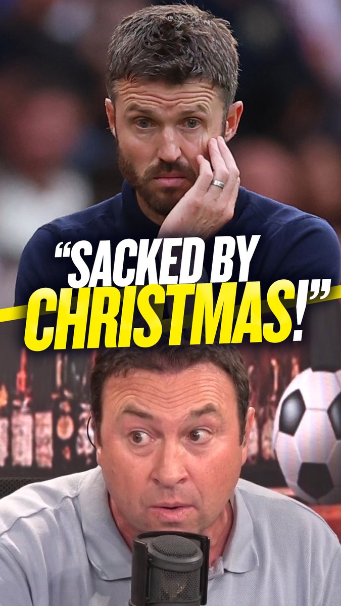 😳 "Carrick's going to get sacked by Christmas." 👀 "He got the job by default. It's history repeating itself!" Jason Cundy predicts #MUFC will sack Michael Carrick by Christmas 🔴