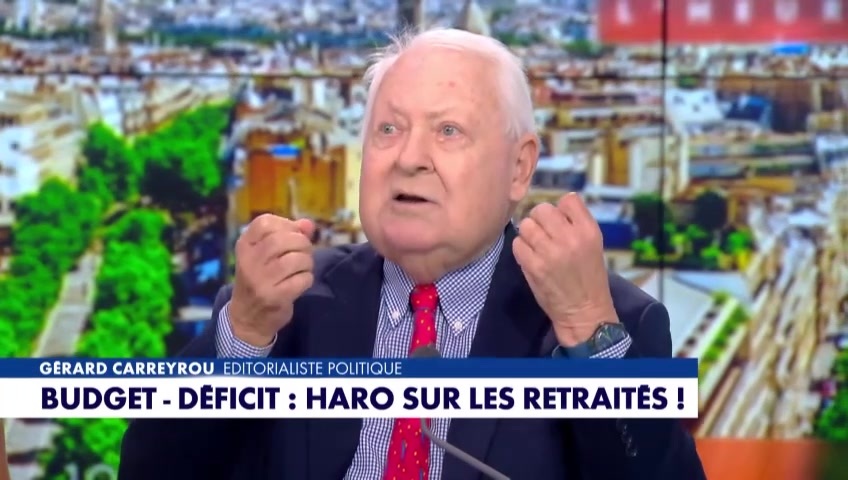 « Je veux bien payer parce que j’ai une retraite convenable. Mais (…) la solidarité ne peut pas être à sens unique », estime Gérard Carreyrou #HDPros Pascal Praud #Europe1