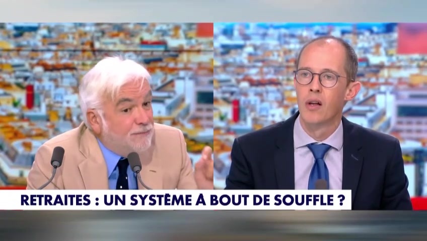 « Les retraites, c’est 40% de la dépense sociale en France, c’est un quart du total de la dépense publique », rappelle Dimitri Pavlenko Dimitri Pavlenko #HDPros Pascal Praud #Europe1