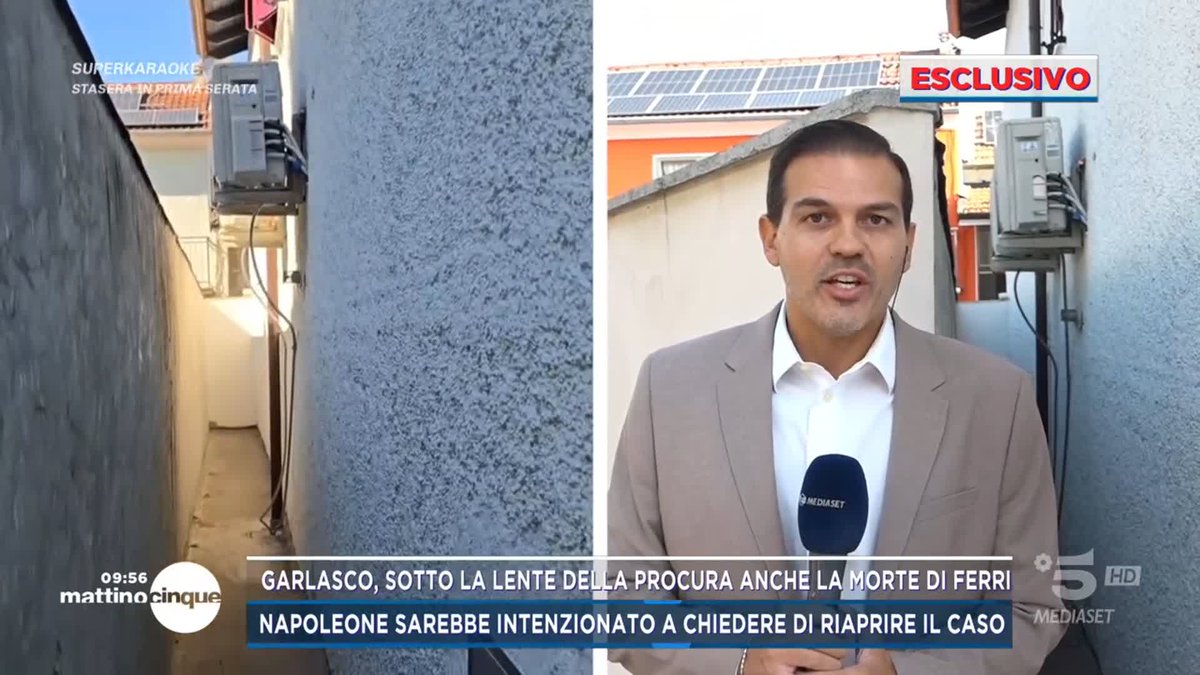 #Garlasco, la morte di Giovanni Ferri sotto la lente della Procura #Mattino5