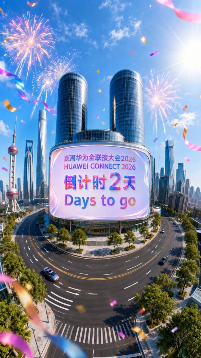 2 days to go until HUAWEI CONNECT 2026. From 300+ keynotes, summits, and sessions to a 22,000 m² exhibition, get ready to explore the latest products, solutions, and real-world success stories shaping industries.