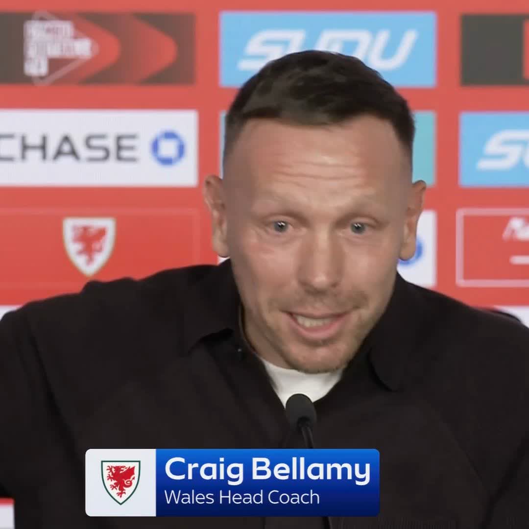 🗣️ "We don't work that way!" Craig Bellamy says he can't look into the future on if he will remain with Wales until the end of his contract