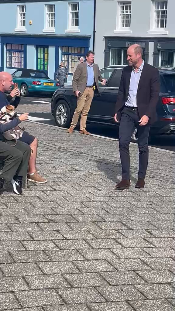 Prince William - the Duke of Cornwall - is in Princetown, Dartmoor, today launching his new Princetown Community Fund, which has made £250,000 available to the community for projects delivering social, economic and environmental benefit to the town and its people. This forms part of £1.5million pledged earlier this year, reinvesting the rent from the former prison in the town of Princetown itself.