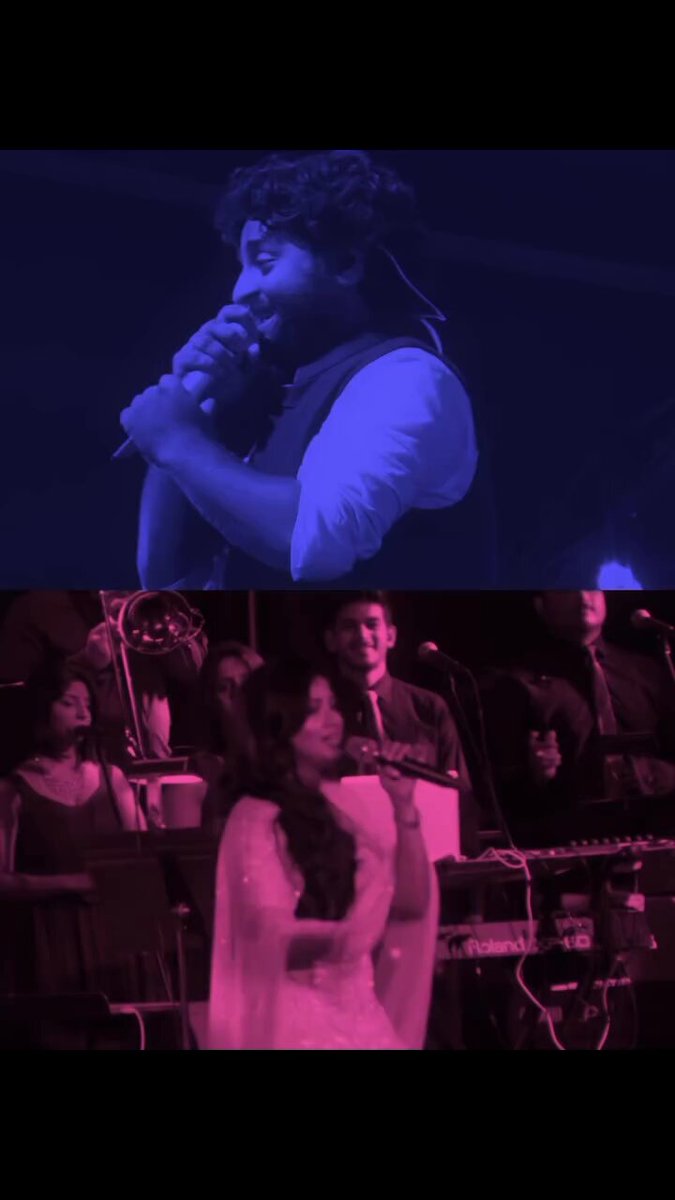 Wait till you listen to arijit singh and shreya ghoshal together 🥰🥰🥰🥰