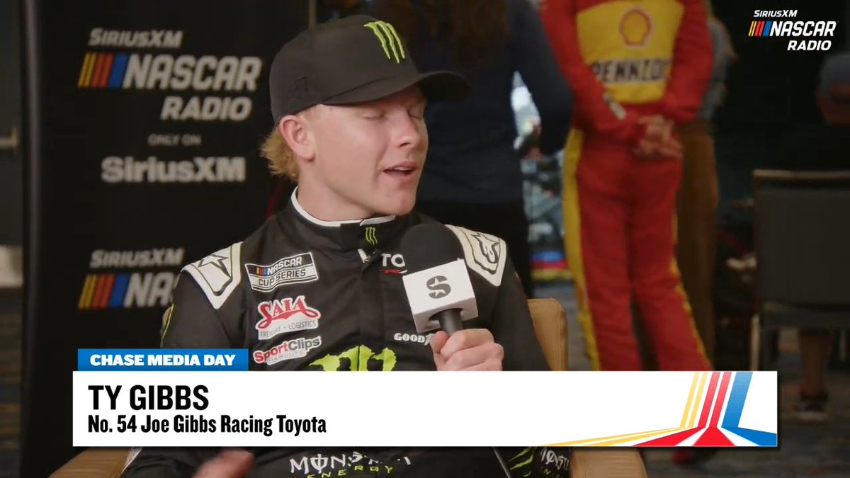 🍫 "I'm very honored especially to be chosen to be able to drive that [...] a lot of my inspiration obviously for racing came from Kyle." Ty Gibbs on running the special Joe Gibbs Racing No. 54 M&M’S paint scheme paying homage to Kyle Busch this weekend Bristol Motor Speedway.