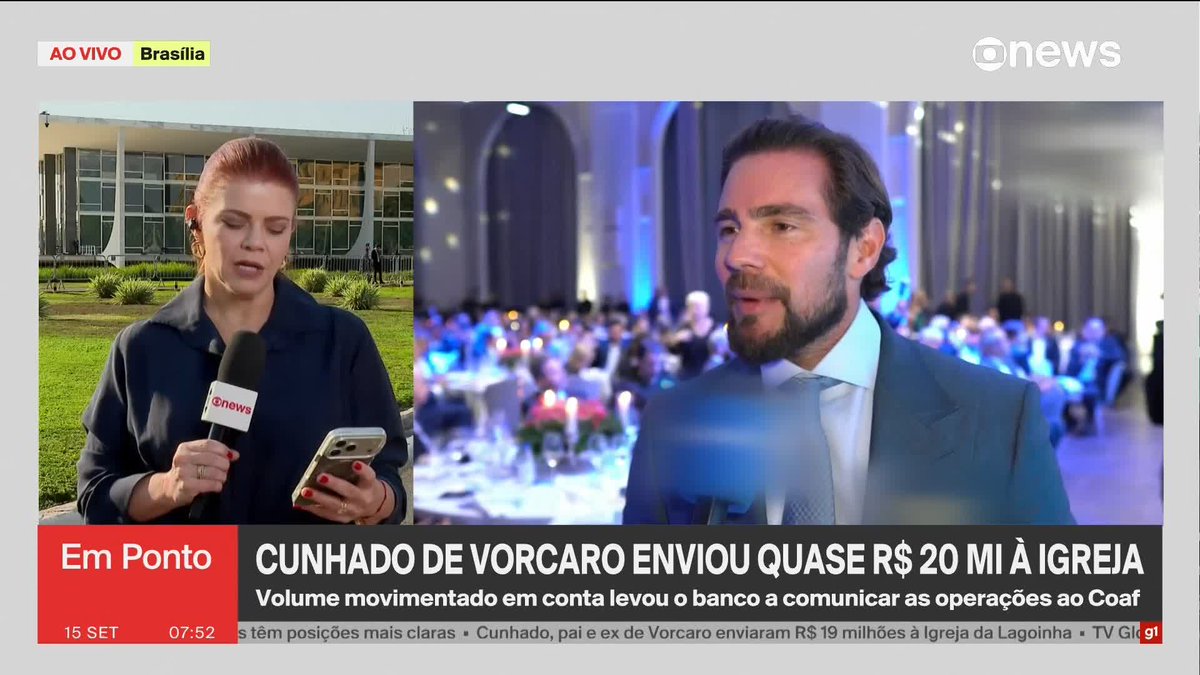 🚨URGENTE - Fabiano Zettel, cunhado de Daniel Vorcaro, transferiu quase R$20 milhões para Igreja Batista Lagoinha Belvedere em Belo Horizonte