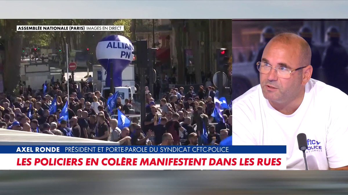 Axel Ronde : «Il faut que le gouvernement prenne ses responsabilités sinon on va vers une grève du zèle» dans #PoliceJustice24h Toute l'info est à retrouver sur