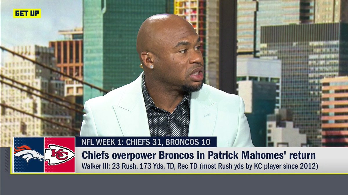 "We just aren't giving enough credit to the coaching staff." Steve Smith Sr. speaks on the Chiefs' coaching staff out coaching the Broncos 🏈