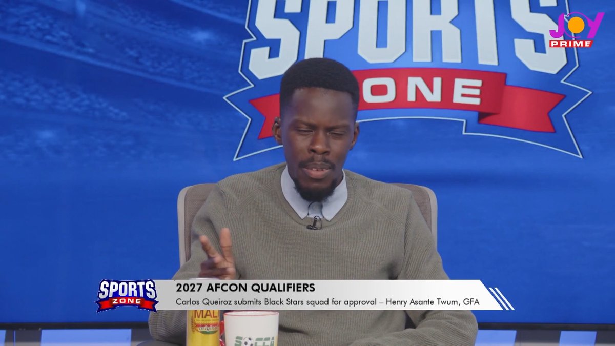 I’m really looking forward to seeing the Black Stars captain, Jordan Ayew, in the squad for the AFCON qualifiers. I really missed him — Daniel Koranteng #SportsZone