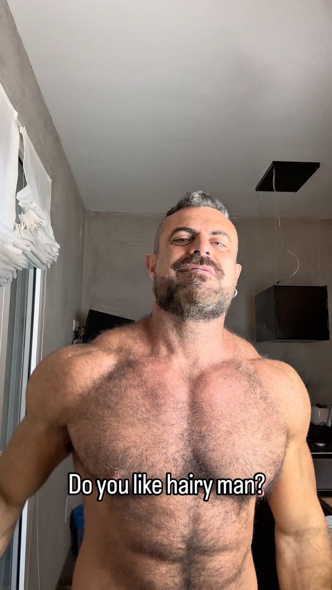 Do you like hairy man? 🐗