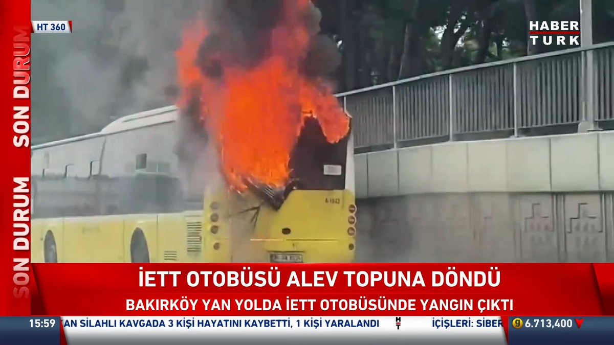 💢Bir İETT faciası daha: Bu kaçıncı ihmal, bu kaçıncı kaza? Bakırköy'de İETT Dehşeti -Otobüs bir anda alev topuna döndü Yazıklar olsun İstanbul kimlerin eline kaldı