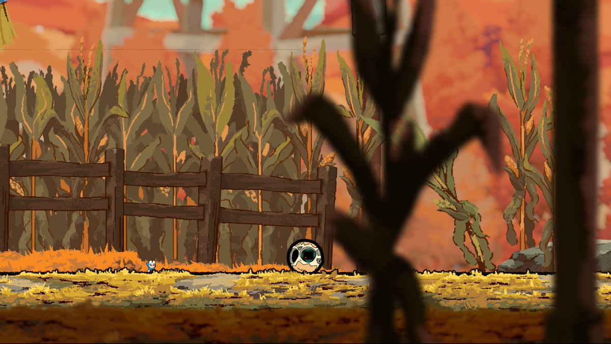 This is how you gather materials in Bye Bye Bonnie