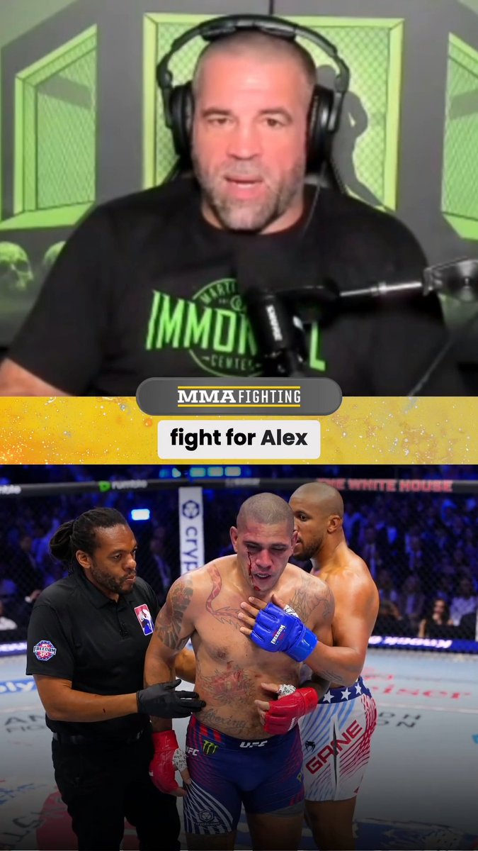 .@iamtheimmortal knows that dropping a fight to Josh Hokit would be disastrous for Alex Pereira: "Josh Hokit’s not a great matchup for him… If you lose to Ciryl Gane and then you’re fighting Josh Hokit, that’s not a great situation to be in." (🎥 Damon Martin)