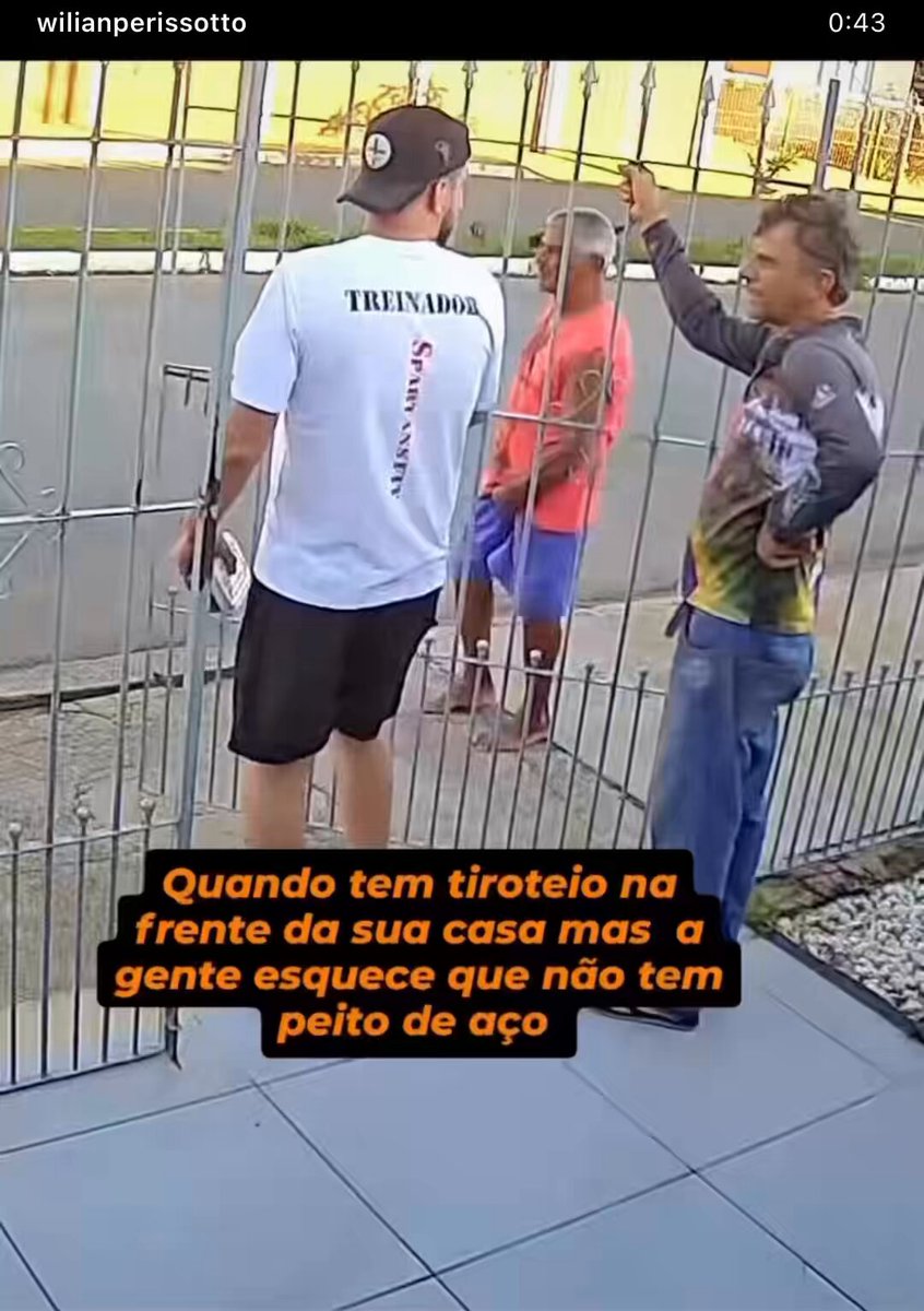 os caras perdem a vida mas não perdem a fofoca